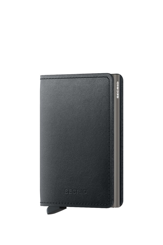 Slim Wallet MIRUM Plant-Based BLACK