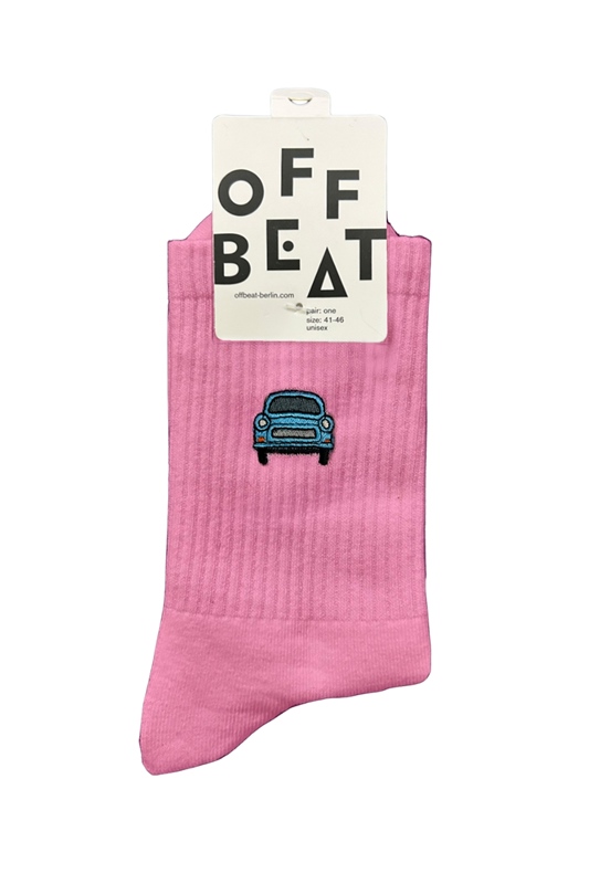 Socken bestickt VINTAGE CAR