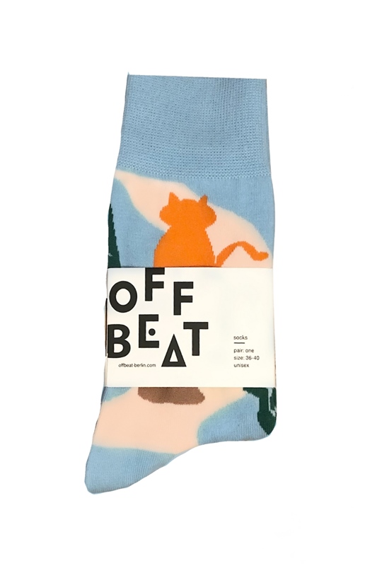 Socken SUN-LOVING CATS