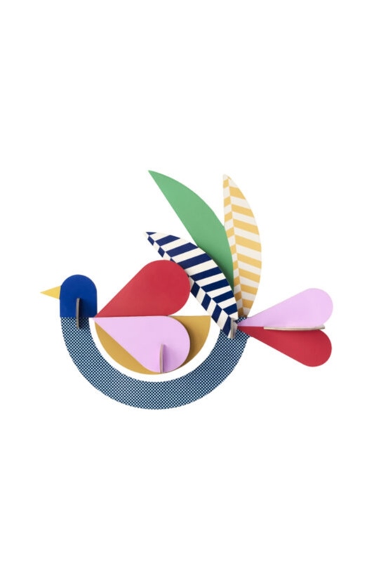 Wanddeko 3D FEATHERY BIRD