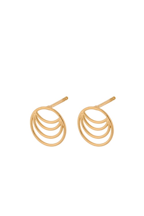 Ohrstecker Silhouette GOLD