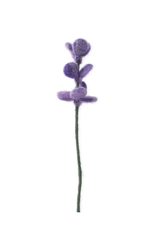 Lavendel Wollfilz