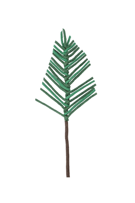 Kiefernzweig Wollfilz