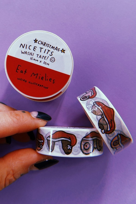 Washi Tape CHRISTMAS TITS