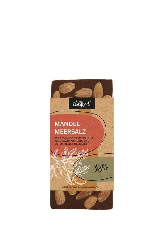 Schokolade MANDEL MEERSALZ 90g