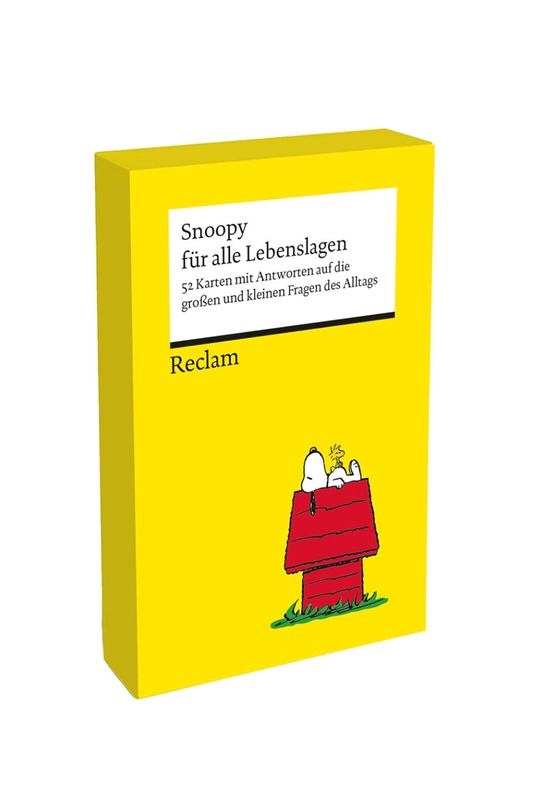 Snoopy f�r alle Lebenslagen - Kartenbox