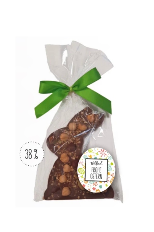 Relieftafel Osterhase HASELN�SSE  80g