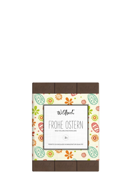 Schokolade FROHE OSTERN Edelvollmilch