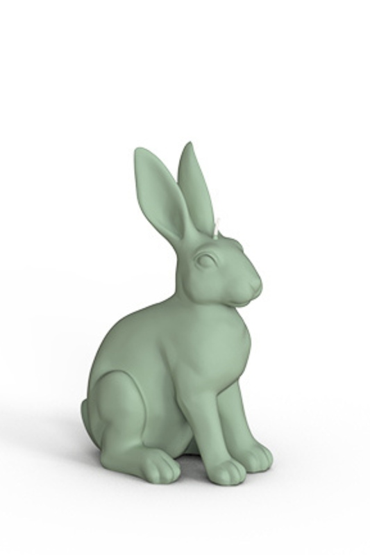 Hasenkerze Samt SALBEI