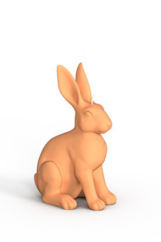 Hasenkerze Samt HORTENSIE