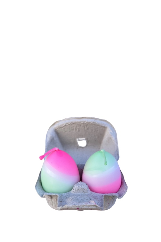 Kerze Ei 2er Set
