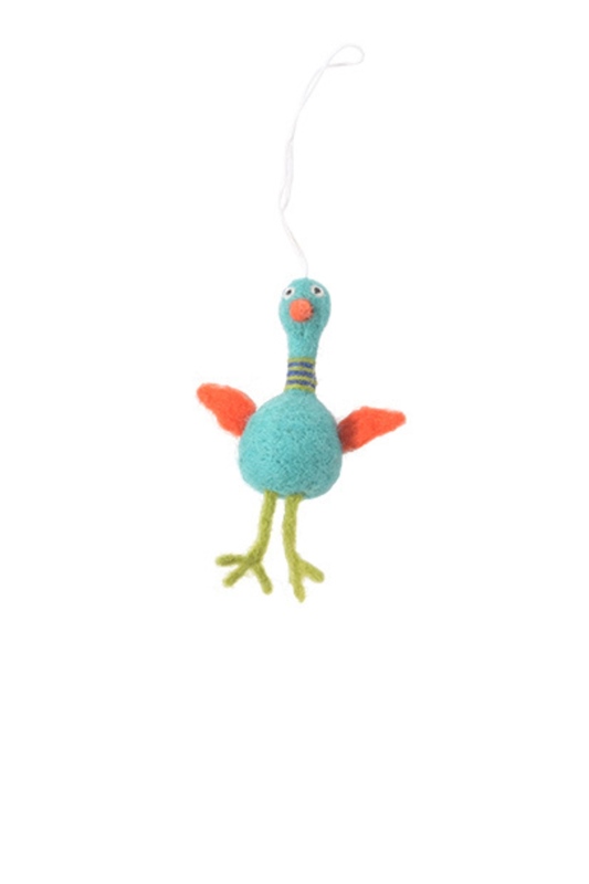 H�nger Wolle Funky Birds TURQUOISE