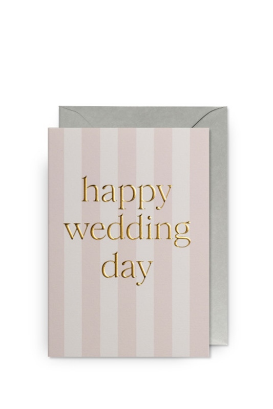 Klappkarte HAPPY WEDDING DAY