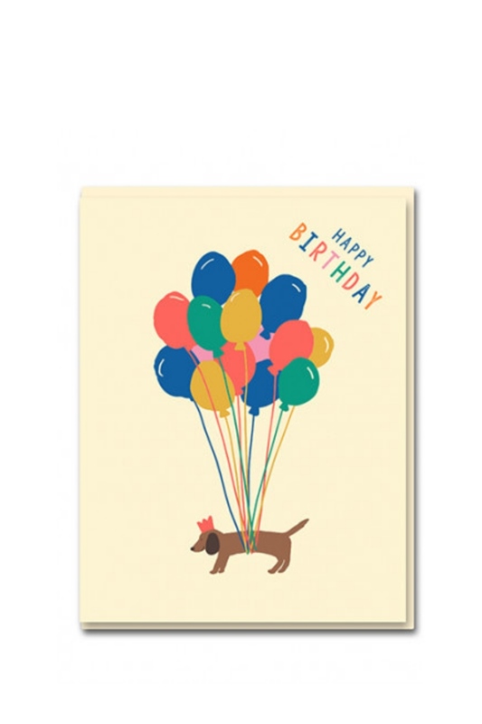 Klappkarte SAUSAGE DOG