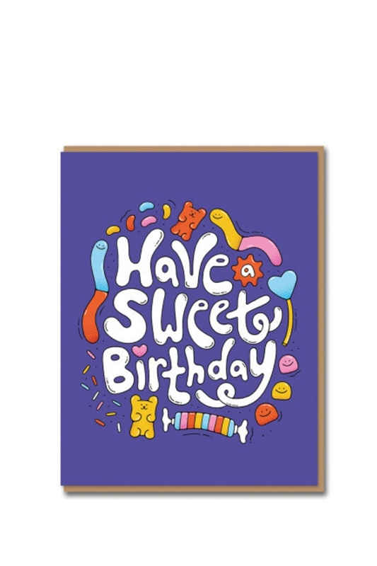 Klappkarte SWEET BIRTHDAY