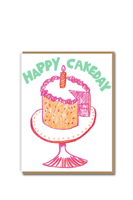 Klappkarte HAPPY CAKEDAY