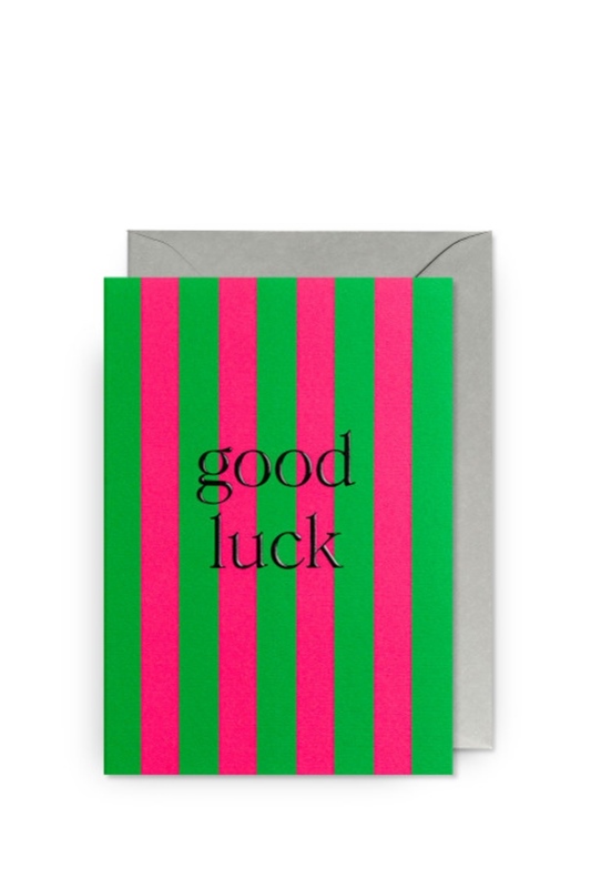 Klappkarte GOOD LUCK
