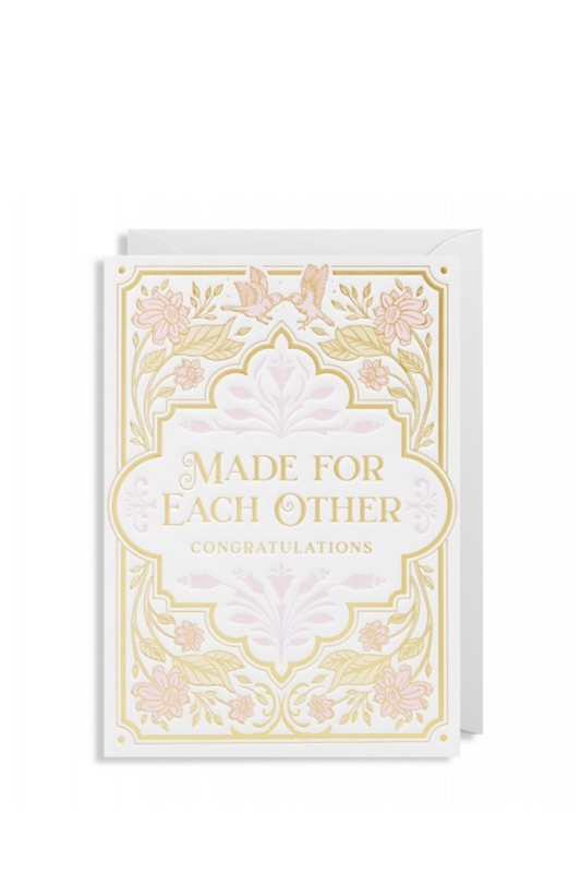 Klappkarte MADE FOR EACH OTHER