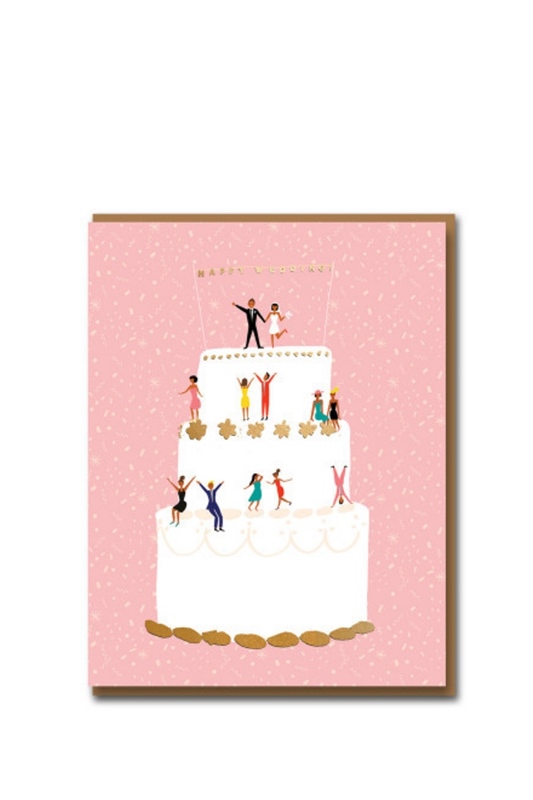 Klappkarte WEDDING CAKE