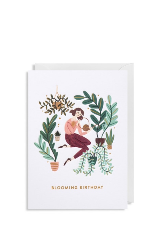 Klappkarte BLOOMING BIRTHDAY