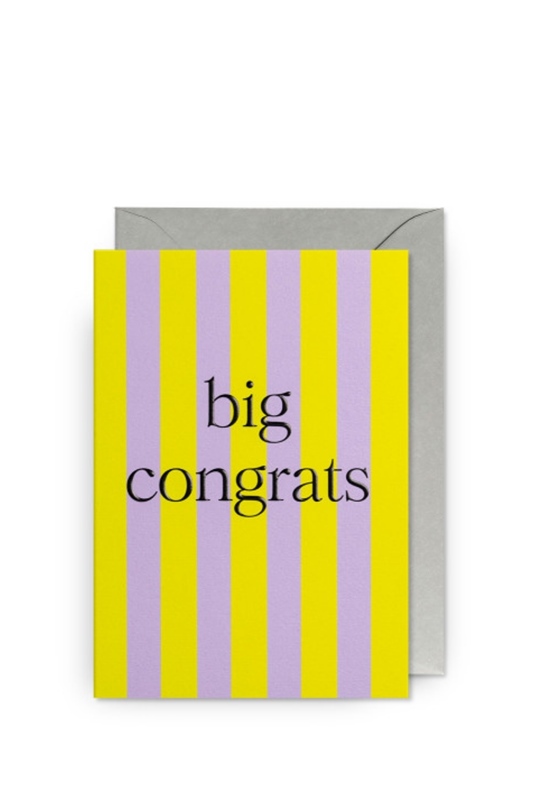 Klappkarte BIG CONGRATS
