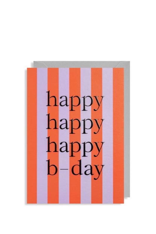 Klappkarte HAPPY B-DAY