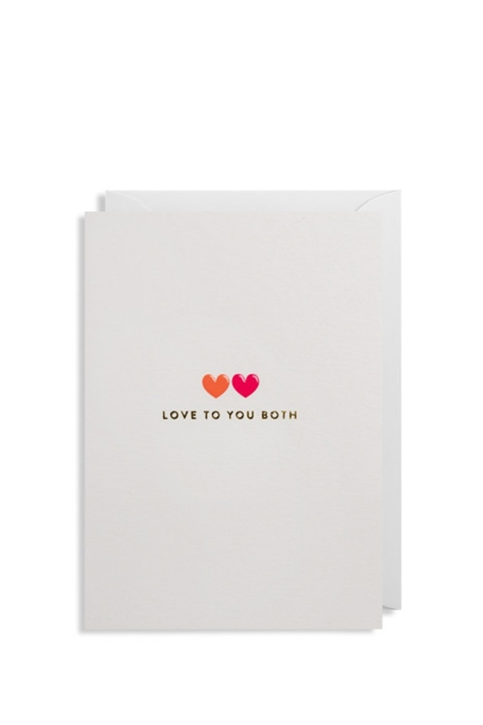 Klappkarte LOVE TO YOU BOTH