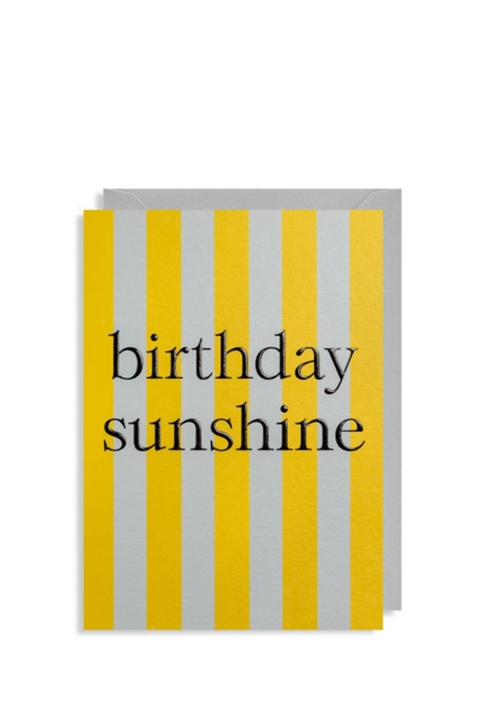 Klappkarte BIRTHDAY SUNSHINE