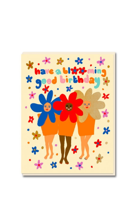 Klappkarte HAVE A BLOOMING BIRTHDAY