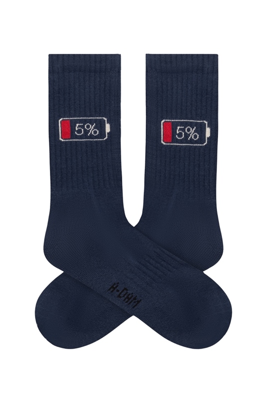 Socken Sport LOW BATTERY