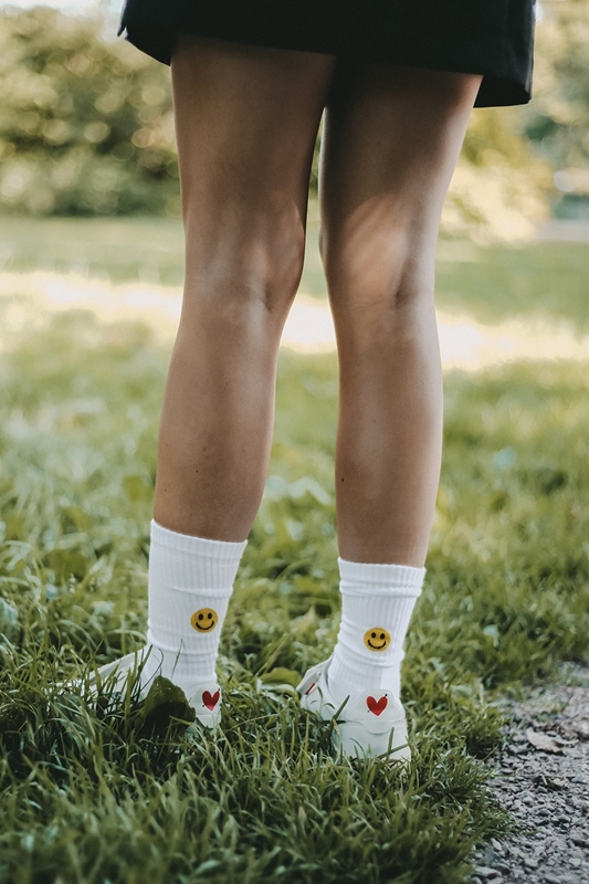 Socken SMILEY GELB