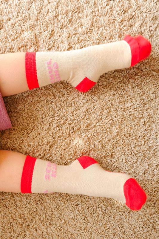 Socken Schulkind ROSA Gr. 31-34