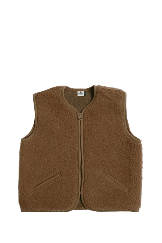 Weste POS TEDDY BROWN