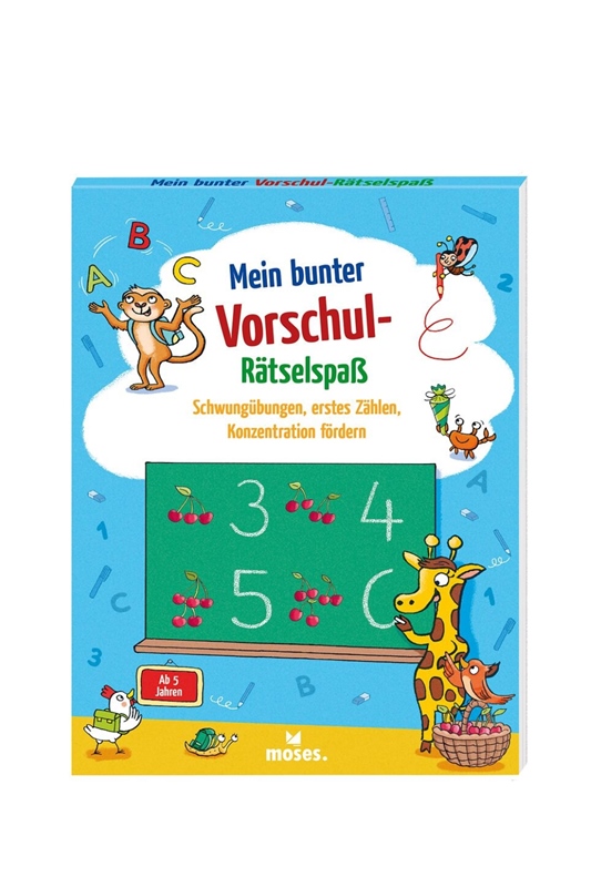 Mein bunter Vorschul-Rätselspaß