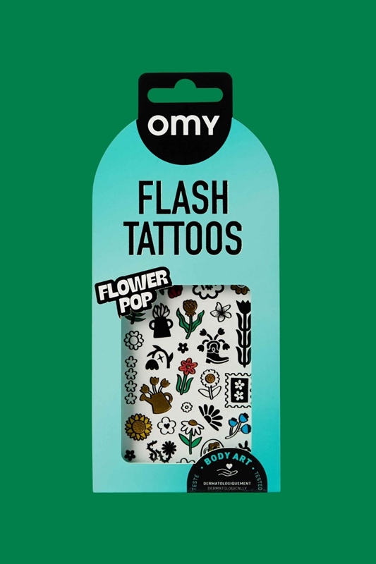 Flash Tattoos FLOWER POP