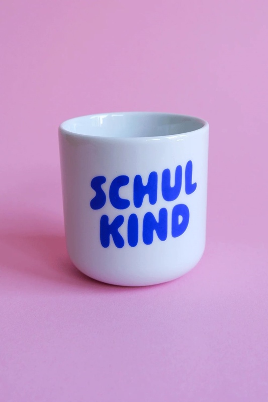 Becher Schulkind BLAU