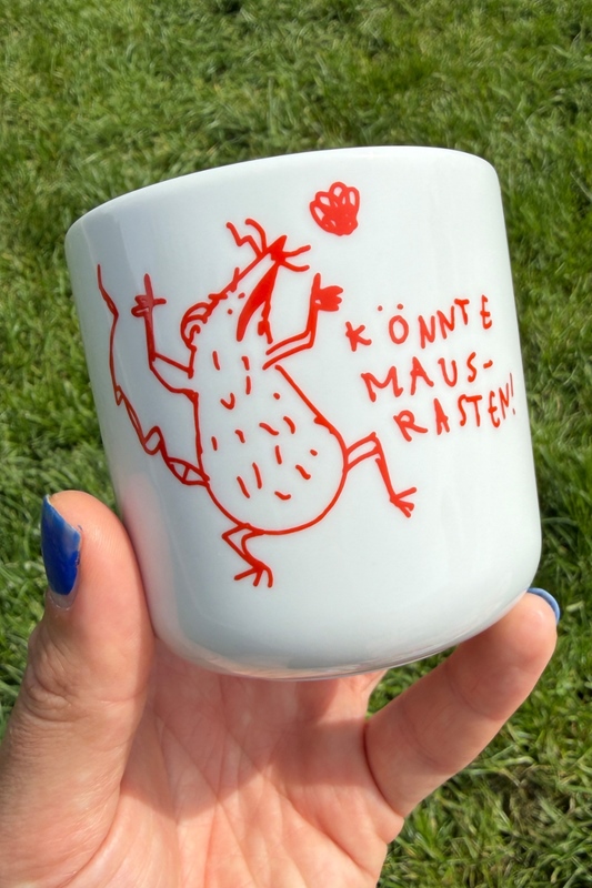 Becher KÖNNTE MAUSRASTEN