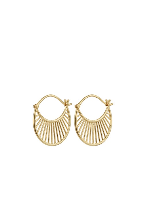 Ohrringe Daylight 22mm GOLD
