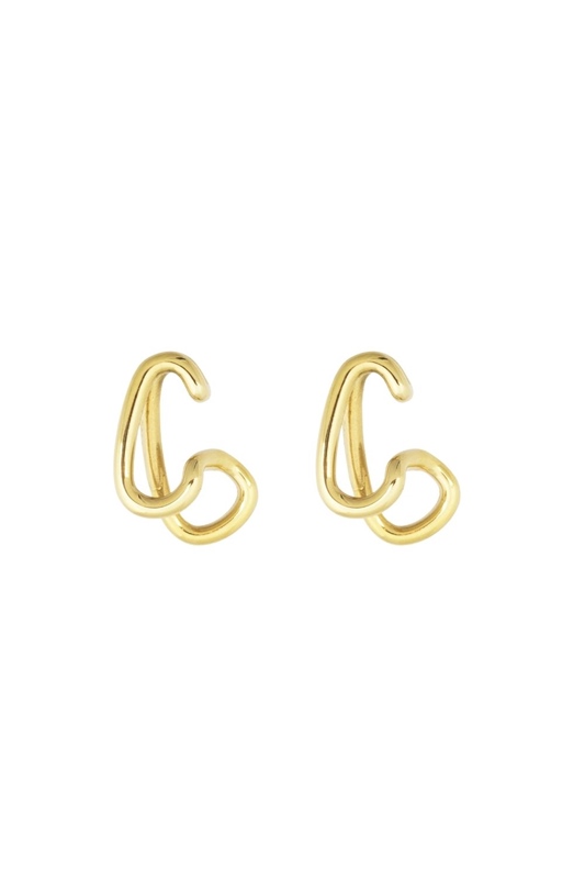 Earcuff 2er Set Clasp GOLD