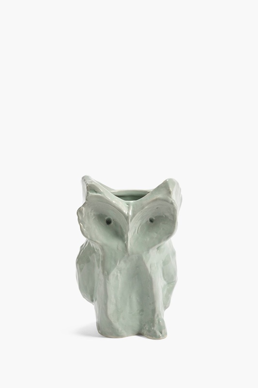 Vase Eule XS HELLBLAU