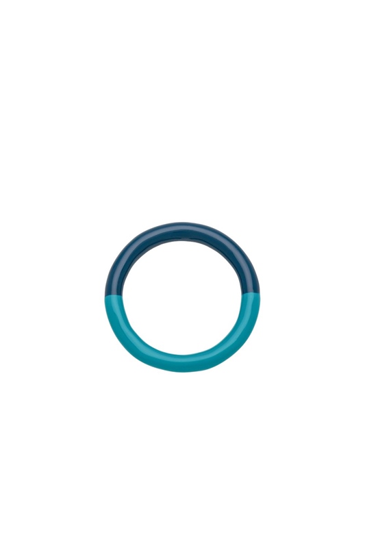 Ring Double Color Retro Dark Blue/Retro Blue