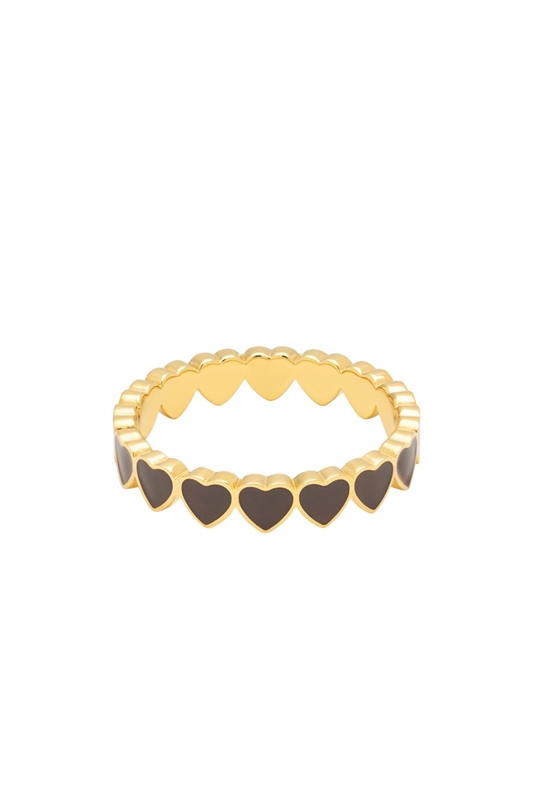 Ring Hearts Gold COCOA POWDER