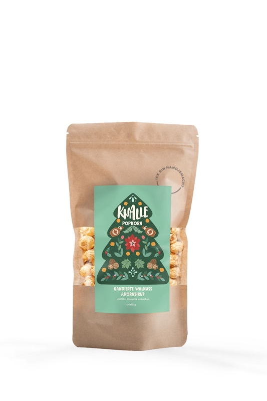 Popcorn Walnuss Ahornsirup