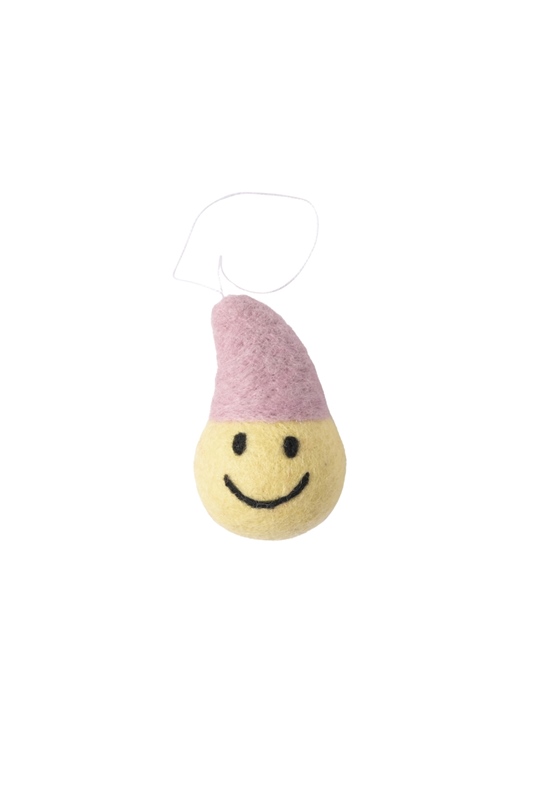 Hänger Smiley Santa LAVENDER
