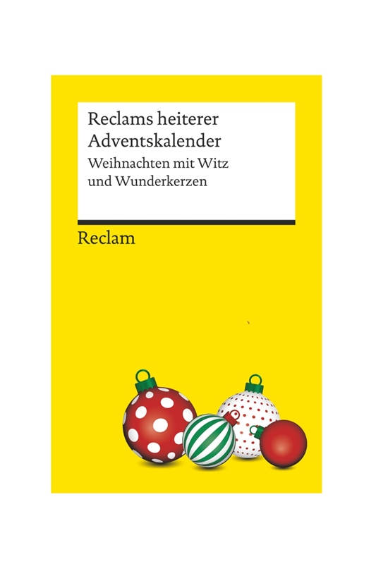 Reclams heiterer Adventskalender